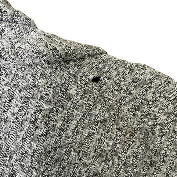 Anthropologie Saturday Sunday Gray Cowl‎ Neck Oversized Sweater Womens XS - Picture 3 of 7